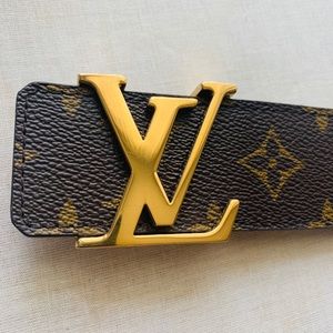 Louis Vuitton Monogram Belt 40mm 80/32